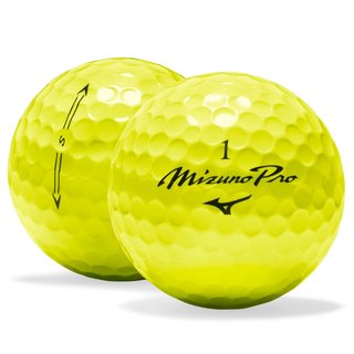 Mizuno Pro S golfové loptičky, žlté