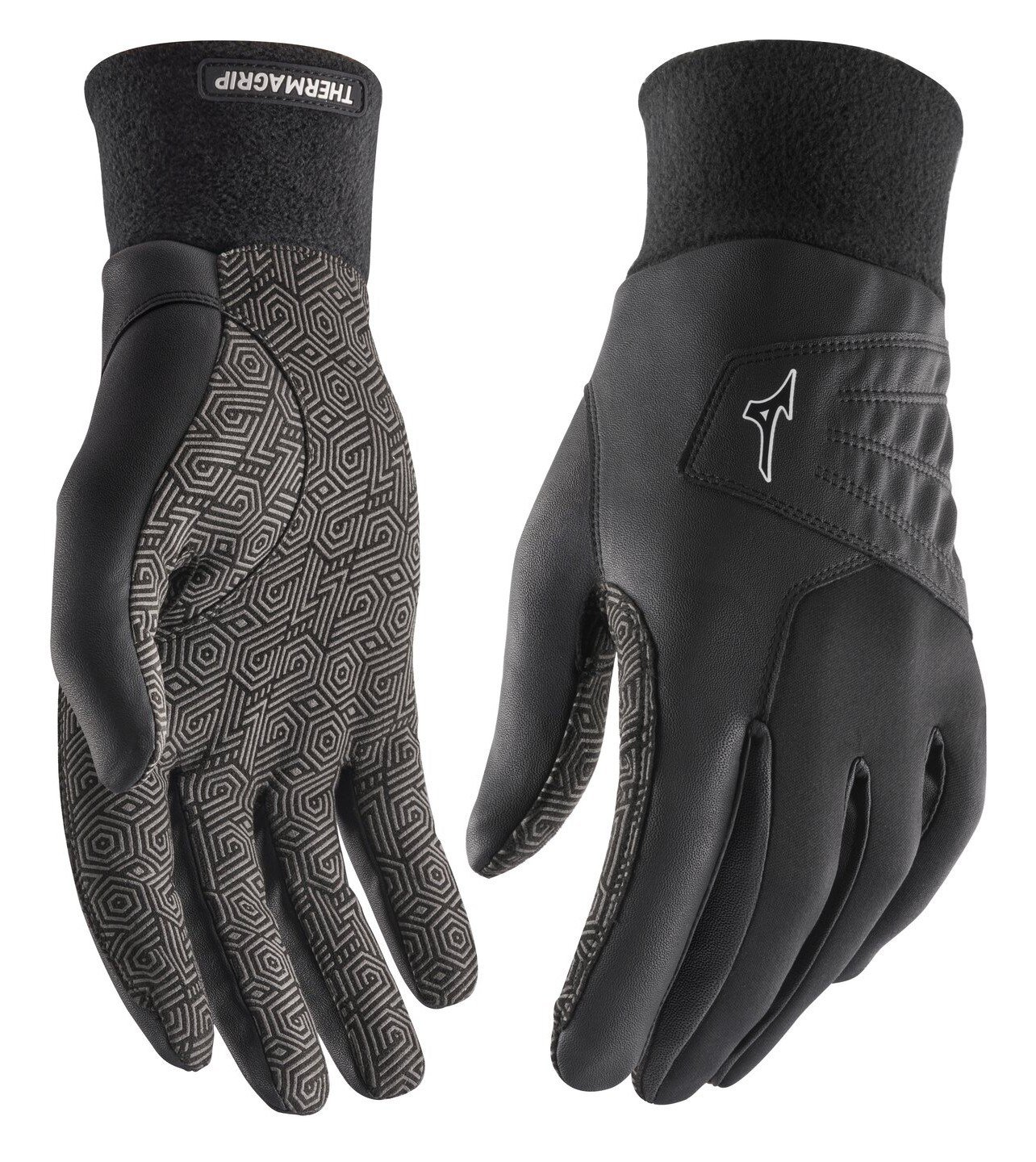 Mizuno Thermagrip pánske golfové rukavice, čierna