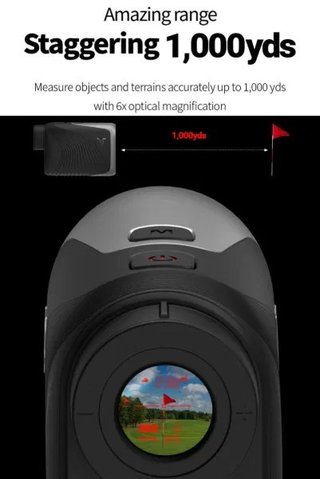 Voice Caddie L6 laserový diaľkomer