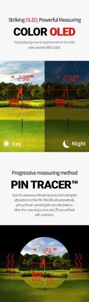 Voice Caddie L6 laserový diaľkomer