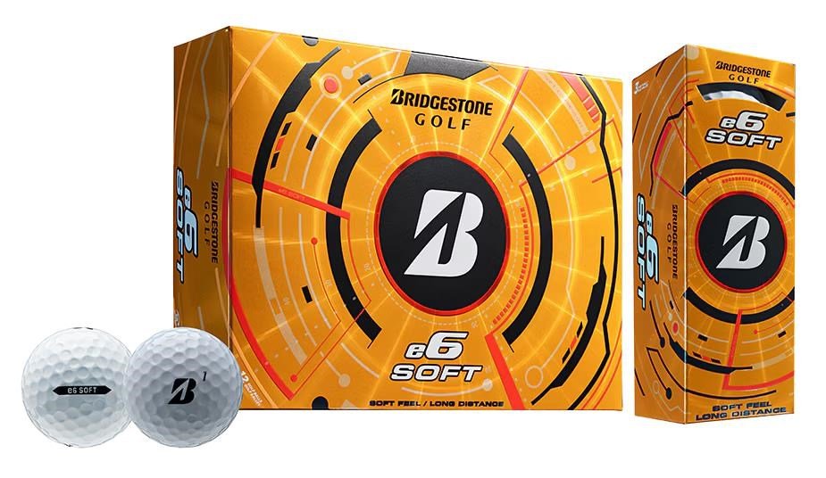 Bridgestone e6 Soft golfové loptičky 2025 (12 loptičiek)