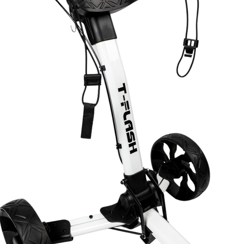Axglo TriLite T-Flash carbon decor manuálny vozík, bielo/čierny
