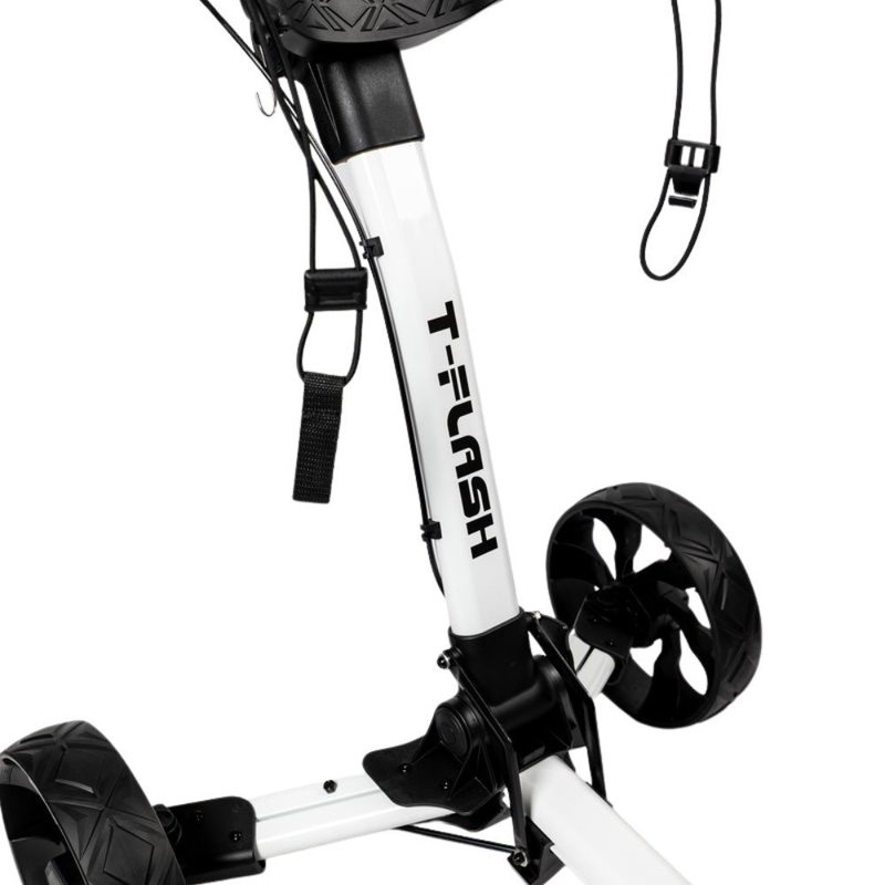 Axglo TriLite T-Flash carbon decor manuálny vozík, bielo/čierny