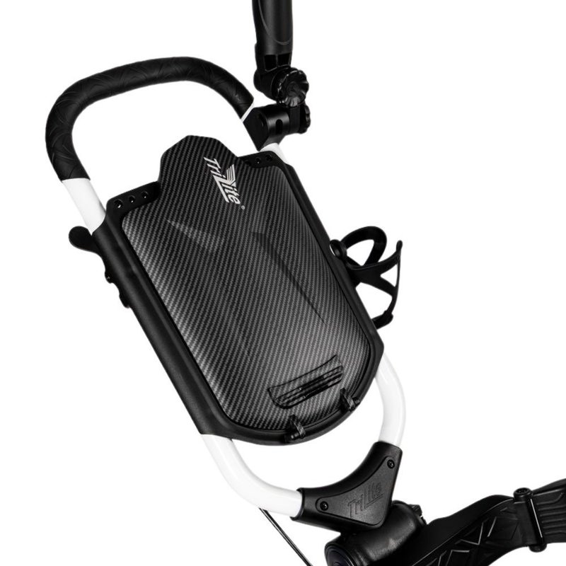 Axglo TriLite T-Flash carbon decor manuálny vozík, bielo/čierny
