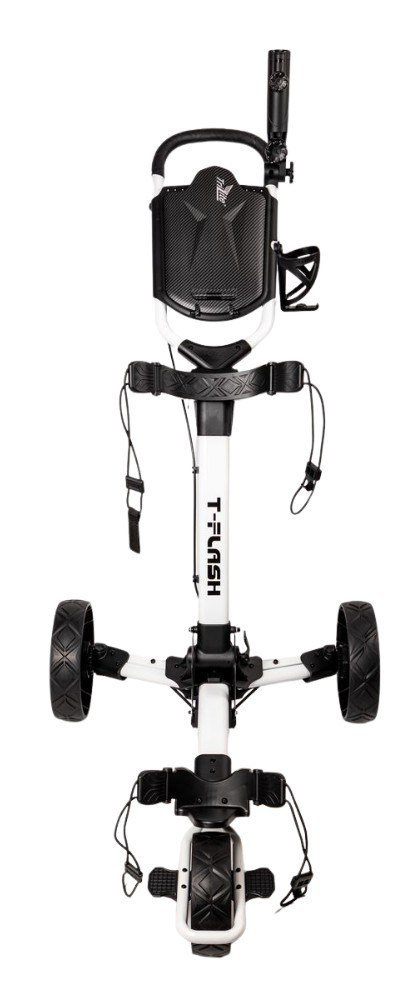 Axglo TriLite T-Flash carbon decor manuálny vozík, bielo/čierny