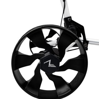 Axglo TriLite T-Flash carbon decor manuálny vozík, bielo/čierny