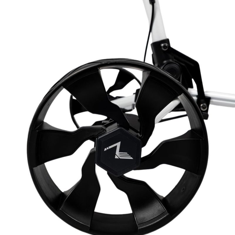 Axglo TriLite T-Flash carbon decor manuálny vozík, bielo/čierny