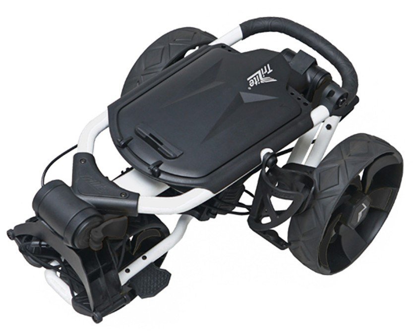 Axglo TriLite T-Flash tlačný vozík, bielo/čierny