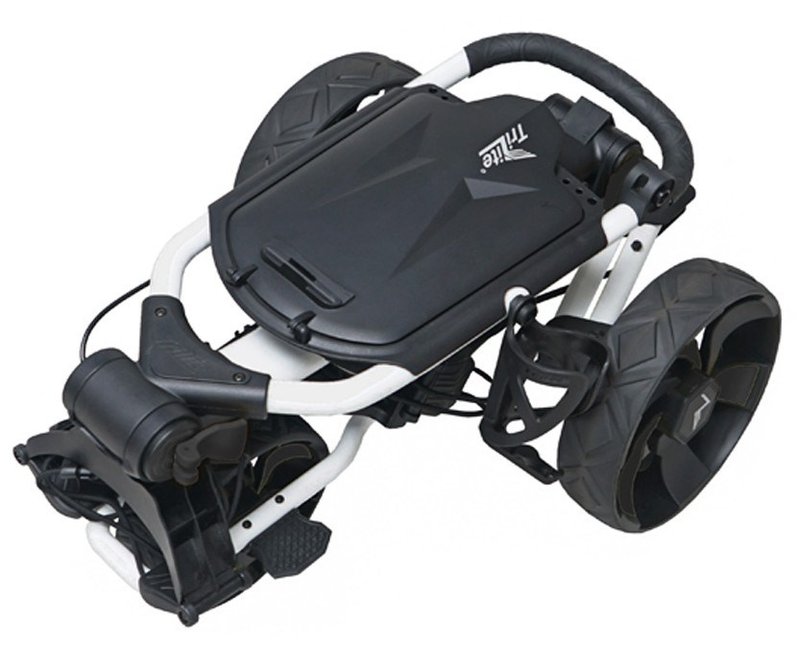 Axglo TriLite T-Flash tlačný vozík, bielo/čierny