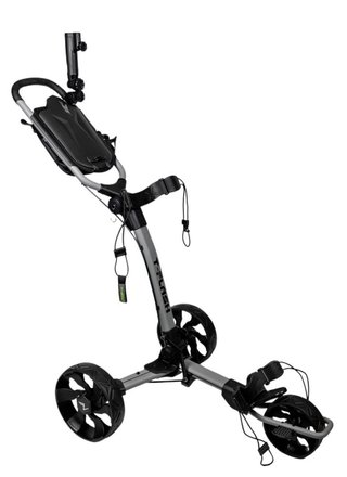 Axglo TriLite T-Flash carbon decor tlačný vozík, sivý/čierny