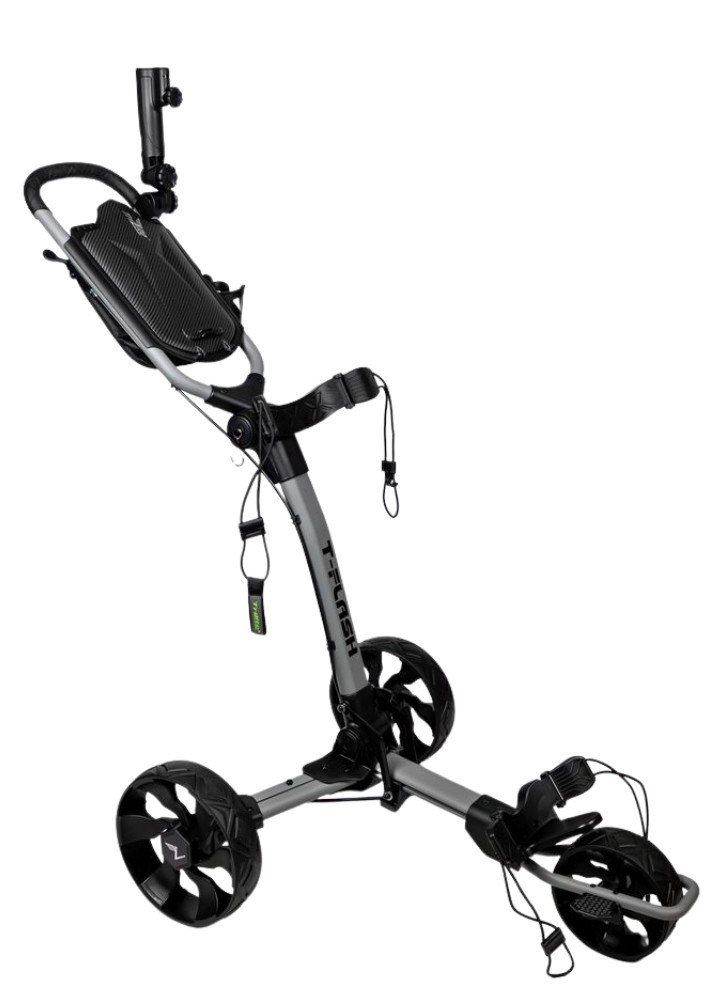 Axglo TriLite T-Flash carbon decor tlačný vozík, sivý/čierny