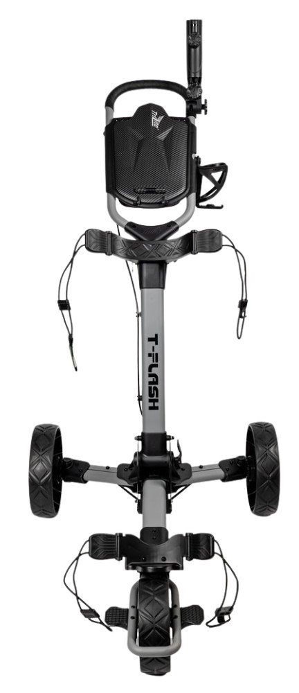 Axglo TriLite T-Flash carbon decor tlačný vozík, sivý/čierny
