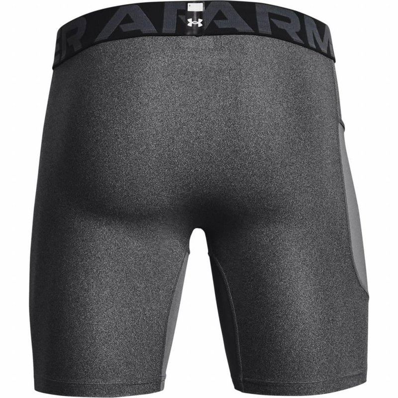 Under Armour HeatGear Shorts pánske kompresné boxerky, carbon heather/black
