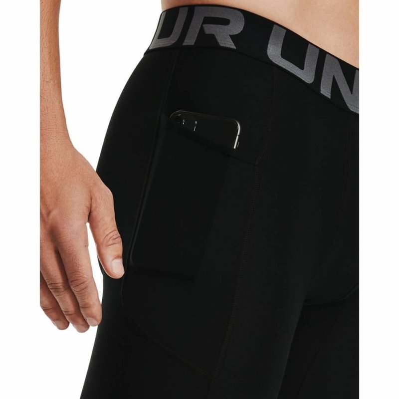 Under Armour HeatGear Shorts pánske kompresné boxerky, čierne