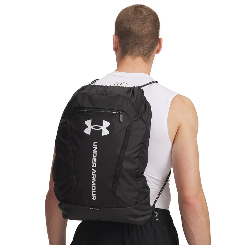 Under Armour Hustle Sackpack taška, čierna