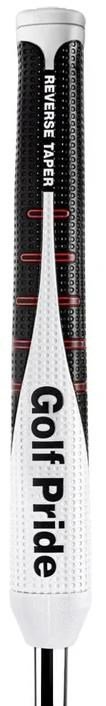 Golf Pride Reverse Taper putter grip, Flat Medium, biely cap