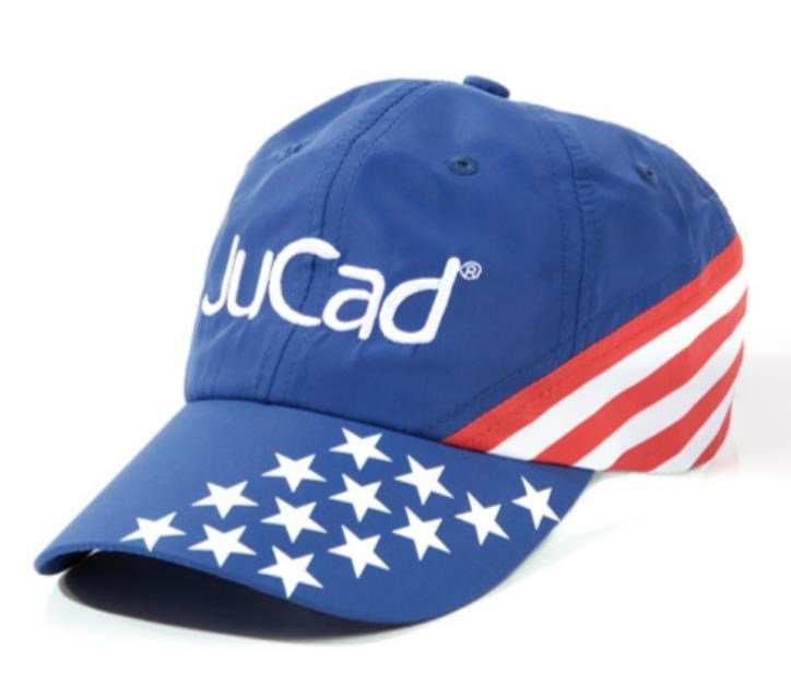 JuCad Soft cap USA (stars & stripes design) kšiltovka, vícefarebná
