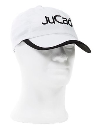 JuCad Soft cap kšiltovka, biela