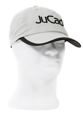 JuCad Soft cap šiltovka, sivá