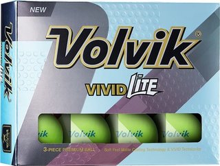 Volvik VIVID Lite golfové loptičky, zelené