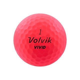 Volvik VIVID golfové loptičky, ružové