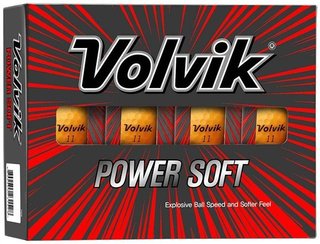 Volvik POWER Soft golfové loptičky, oranžové