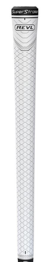 Superstroke REVL Player Club grip, biely/čierny, undersize