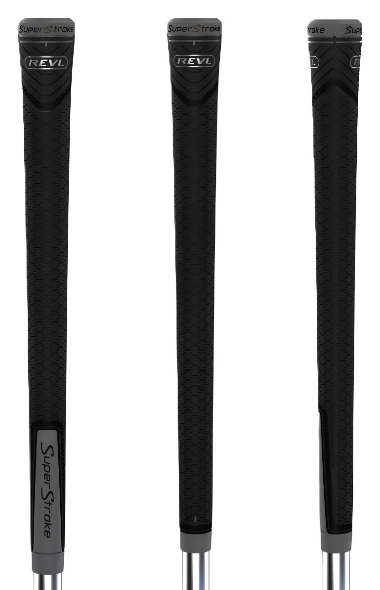 Superstroke REVL Player Club grip, čierna/sivá, STANDARD