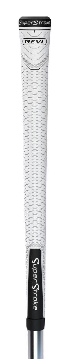 Superstroke REVL Player Club grip, biela/čierna, STANDARD