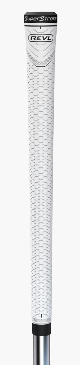 Superstroke REVL Player Club grip, biela/čierna, STANDARD