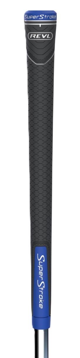 Super Stroke Superstroke REVL Player Club grip, šedá/modrá, STANDARD