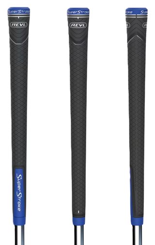 Super Stroke Superstroke REVL Player Club grip, šedá/modrá, STANDARD