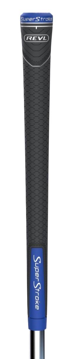 Super Stroke Superstroke REVL Player Club grip, šedá/modrá, MIDSIZE