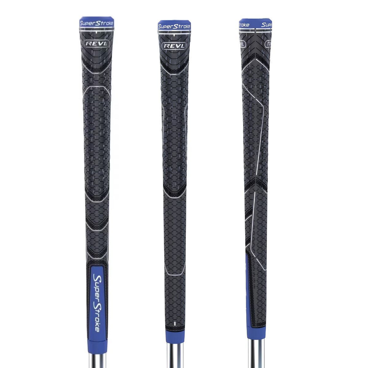 Superstroke REVL Element Club grip, šedá/modrá, STANDARD