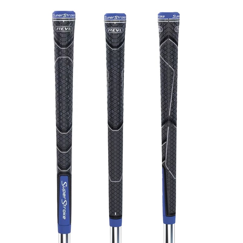Superstroke REVL Element Club grip, šedá/modrá, STANDARD