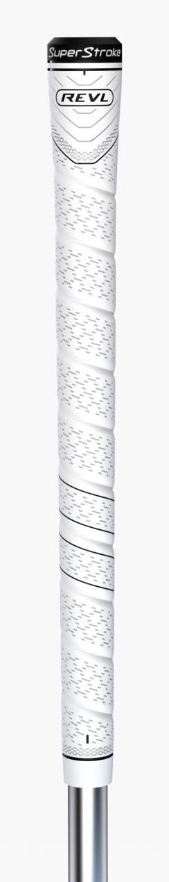 Super Stroke Superstroke REVL Comfort Club grip, STANDARD, biela
