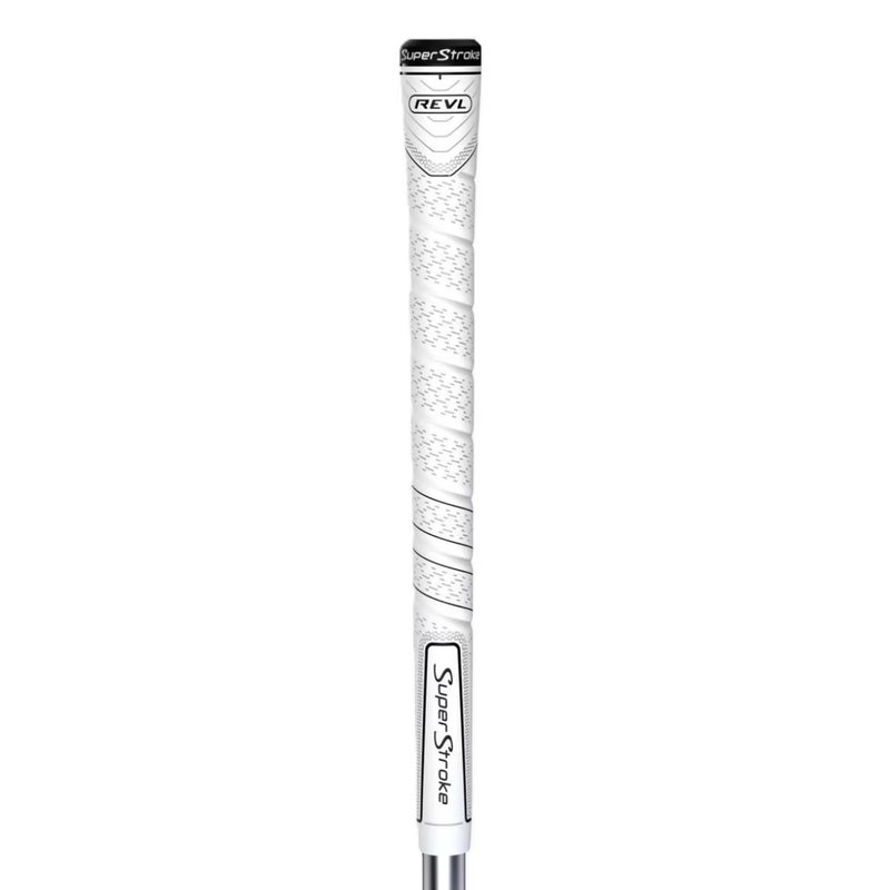 Super Stroke Superstroke REVL Comfort Club grip, STANDARD, biela