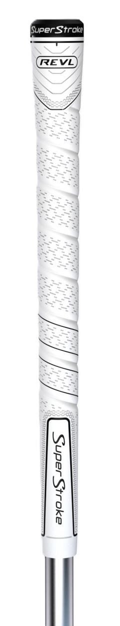 Super Stroke Superstroke REVL Comfort Club grip, MIDSIZE, biela