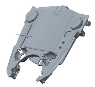 Big Max SPARE PART - Big Max Scorecard Holder for Blade IP, čierna