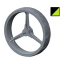 Big Max SPARE PART - Big Max Rear wheel (1PC), zelená