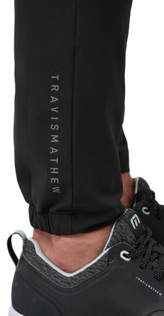 Travis Mathew Open To Close pánske nohavice, čierne