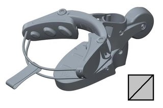 Big Max SPARE PART - Big Max IQ+ Lower Bag Holder, šedá