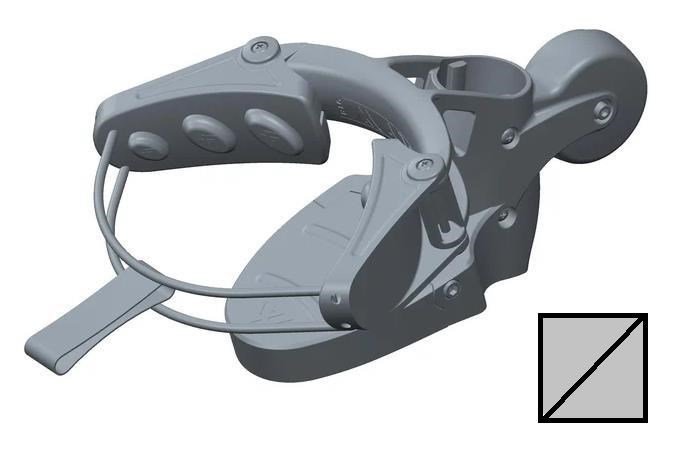 Big Max SPARE PART - Big Max IQ+ Lower Bag Holder, šedá