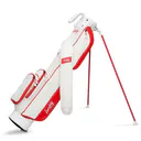 Sunday Golf Loma pencil bag, červená/off white