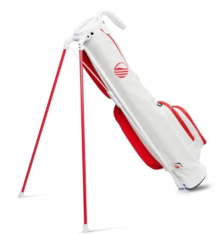 Sunday Golf Loma pencil bag, červená/off white