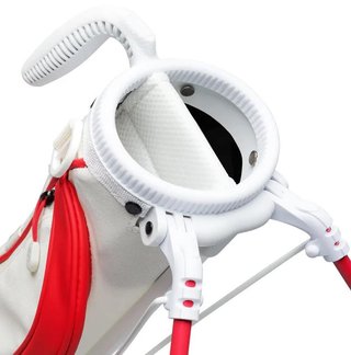 Sunday Golf Loma pencil bag, červená/off white