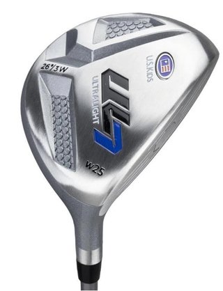 U.S. Kids Golf UL7-45 (114cm) juniorský golfový set, grafit, + stand bag, čierno/modrý