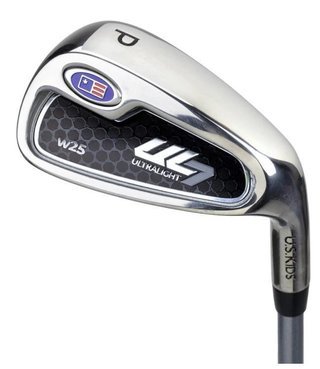 U.S. Kids Golf UL7-45 (114cm) juniorský golfový set, grafit, + stand bag, čierno/modrý