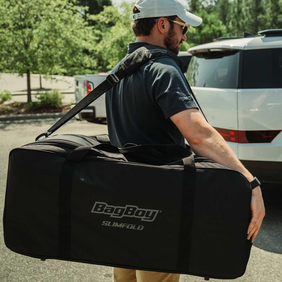 Bag Boy Slimfold travel bag, čierna