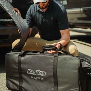 Bag Boy Slimfold travel bag, čierna